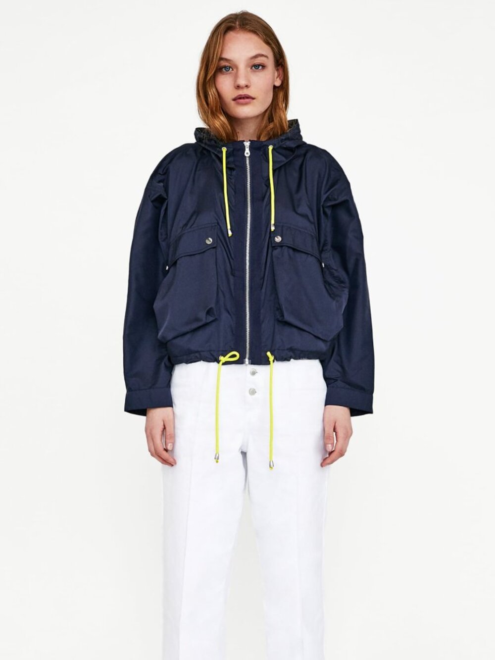Drawstring jacket